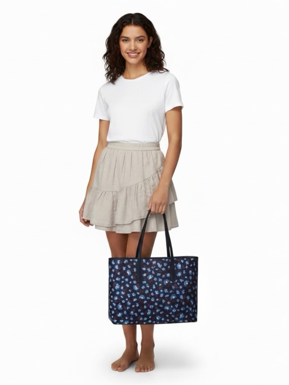 Kate Spade New York Molly Party Floral Large Tote with Pouch NWT - Picture 6 of 6